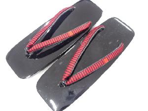 漆塗り　桐下駄(23センチ)